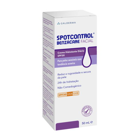 Spotcontrol® Benzacare Creme Hidratante Facial Diário FPS 30