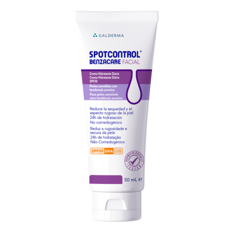 Spotcontrol® Benzacare Creme Hidratante Facial Diário FPS 30