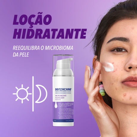 novo creme hidratante microbioma
